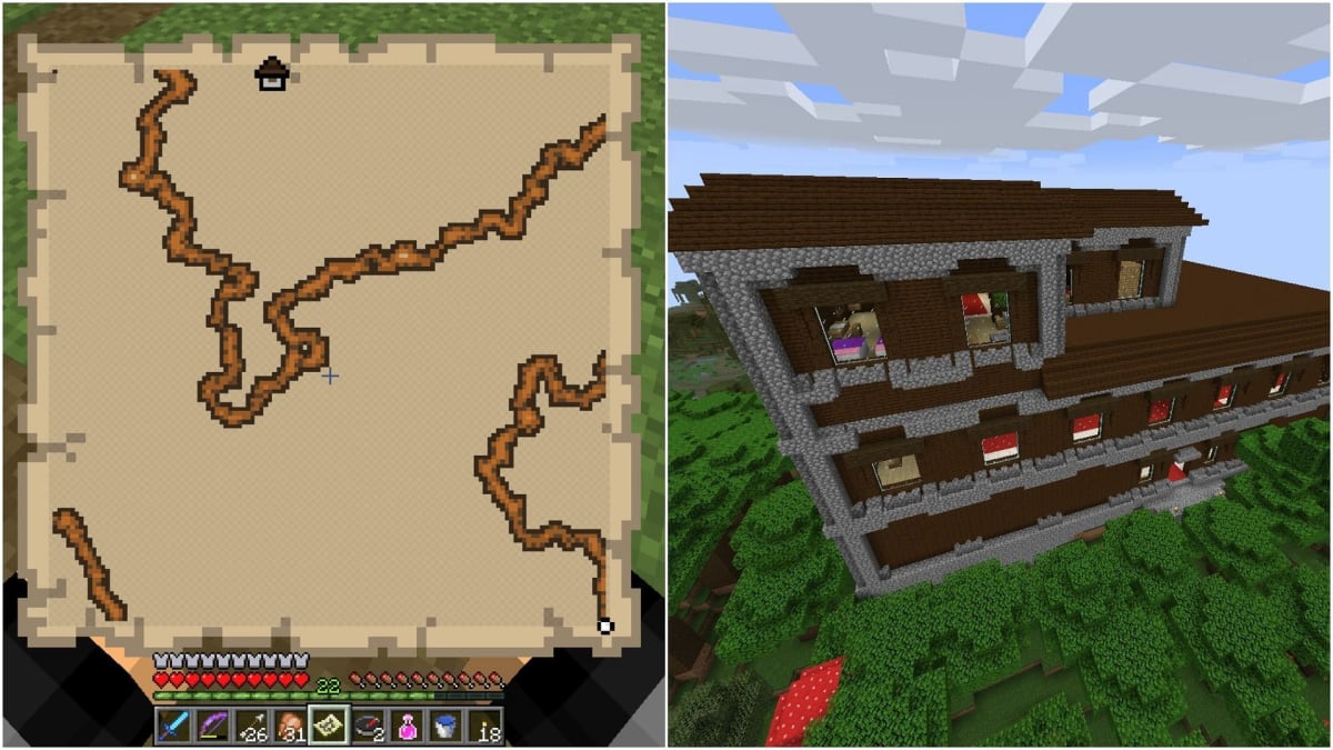 Find a Treasure from a Treasure Map Minecraft Survival ToDo List (Free to copy!)