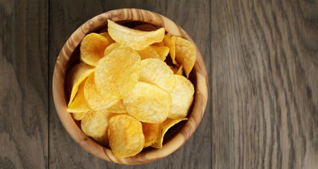 Make homemade potato chips