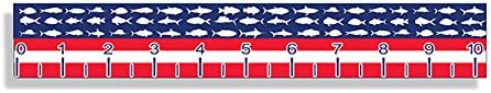 40 inch Long Printed Sticker Boat Fishing Decal Boating Graphic