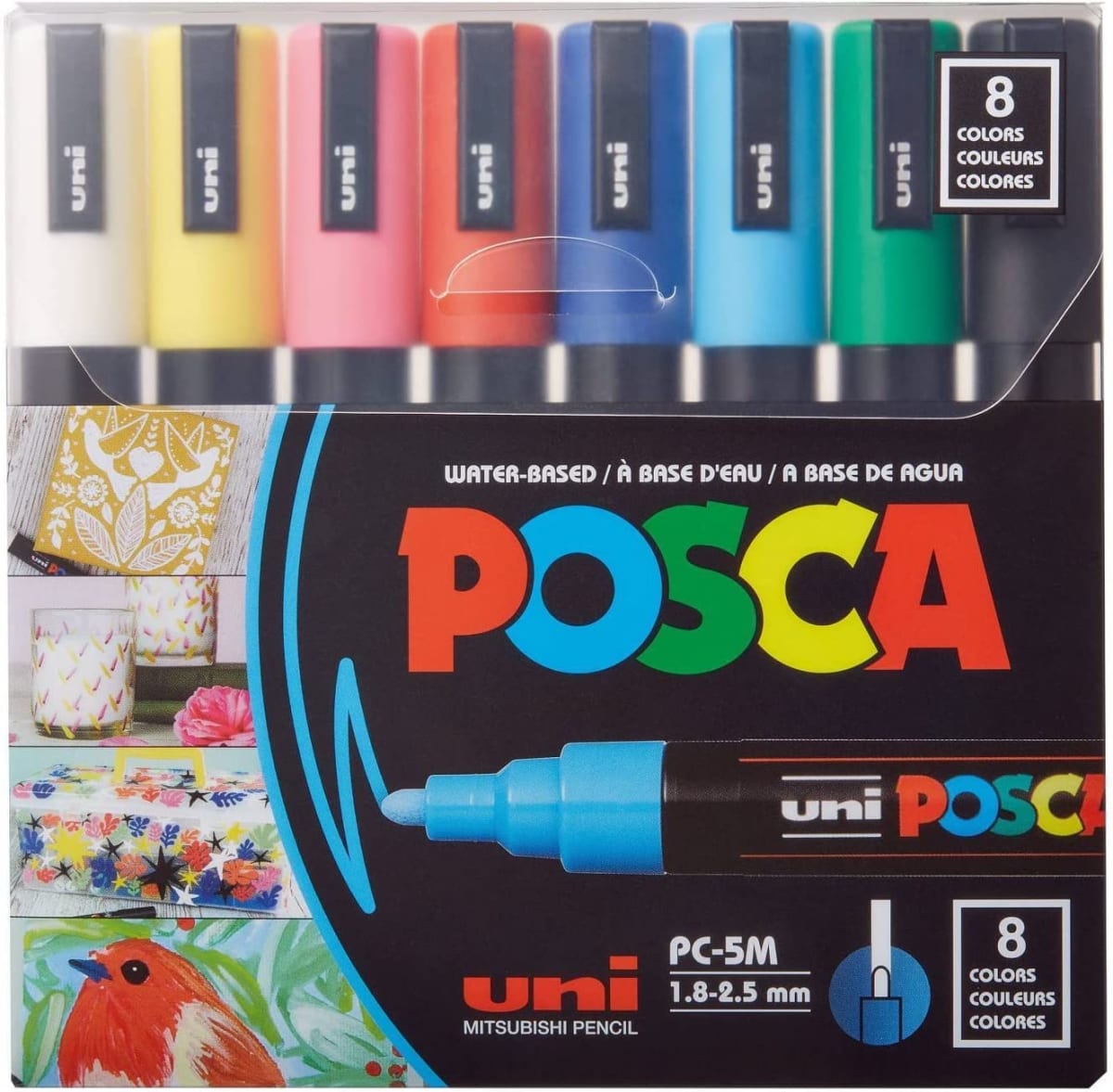 Uni-Posca Paint Markers and Sets