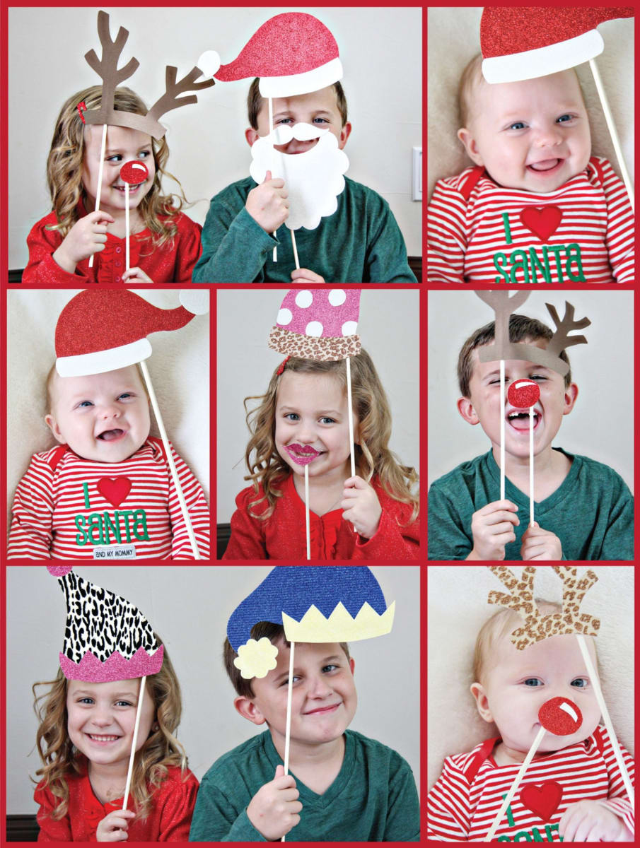 Make a holiday photo booth