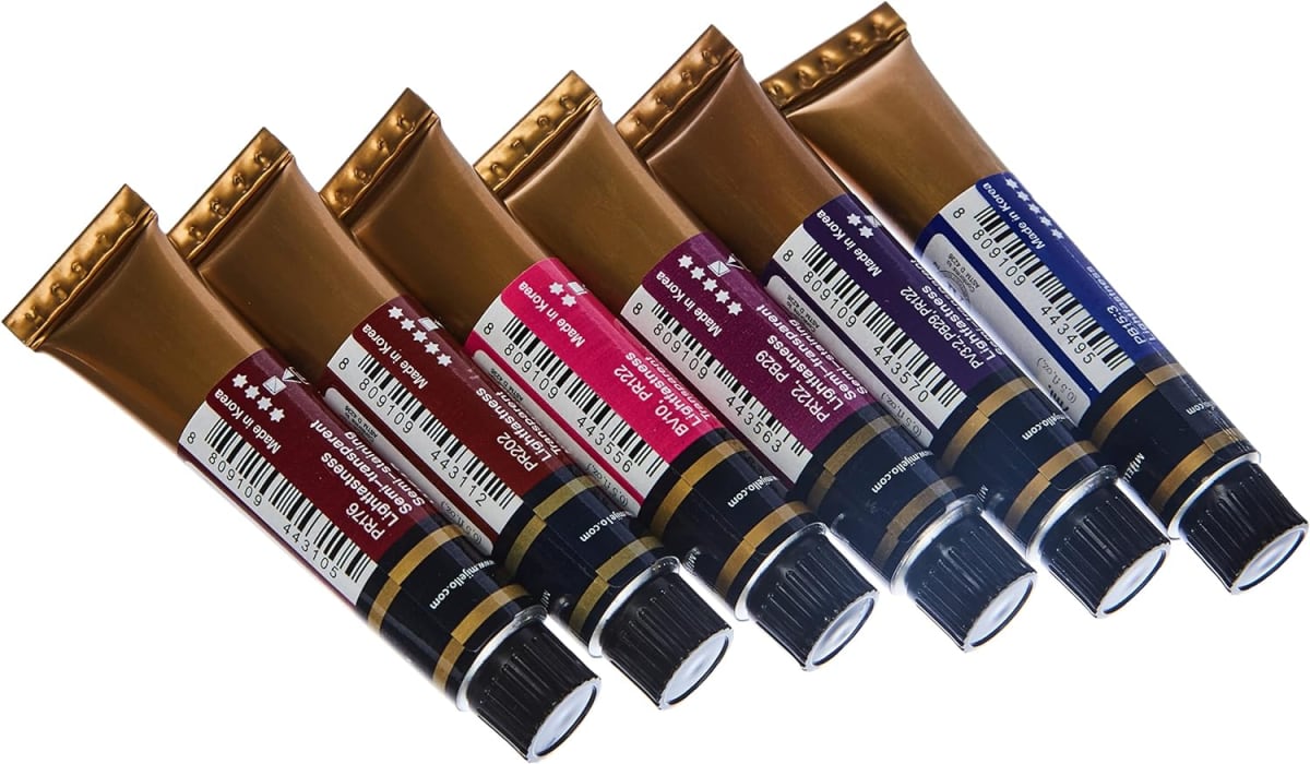 Mission Gold Water Color Palette Set, 36 Colors