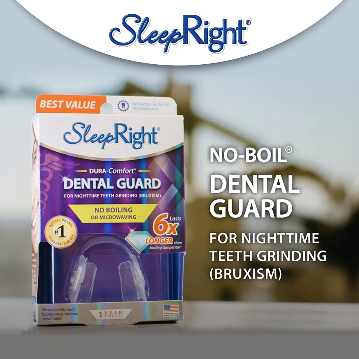 SleepRight Dura-Comfort Dental Guard