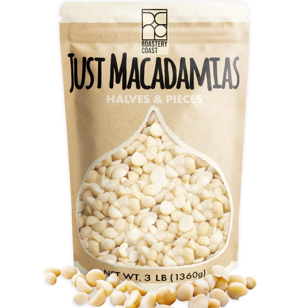 Daily Nuts | Just Raw Macadamia Nuts Unsalted | Bulk Nuts
