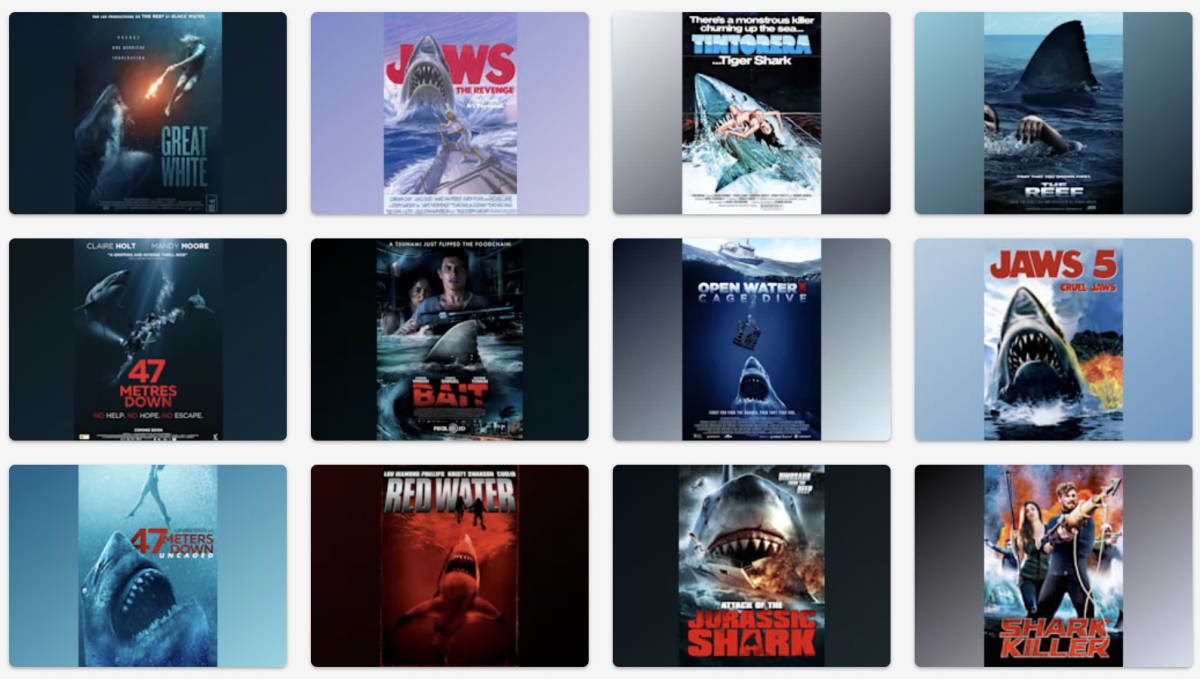 Most popular Shark Movies (and where to watch them)