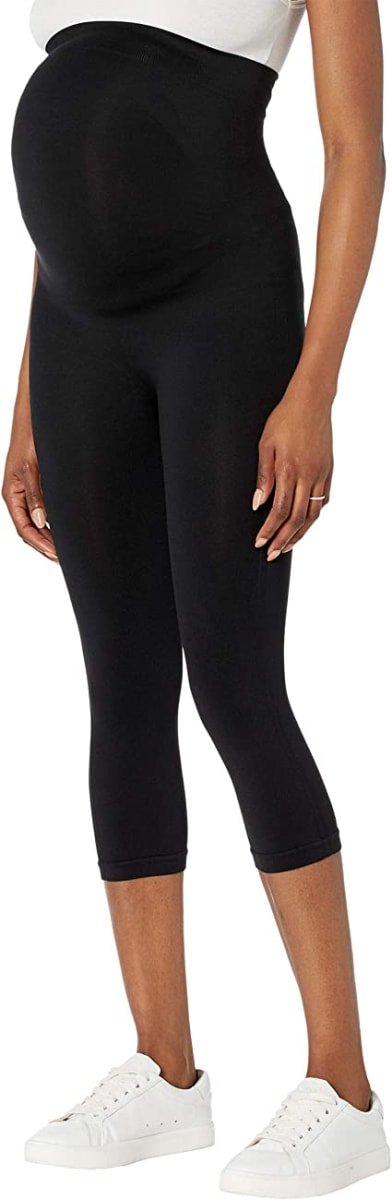 Everyday Maternity Belly Support Crop Leggings
