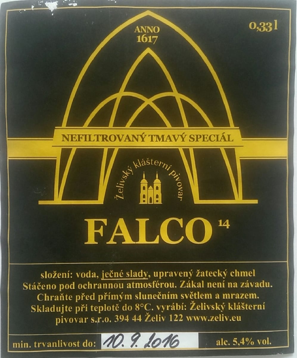 Želivské klášterní Falco 14