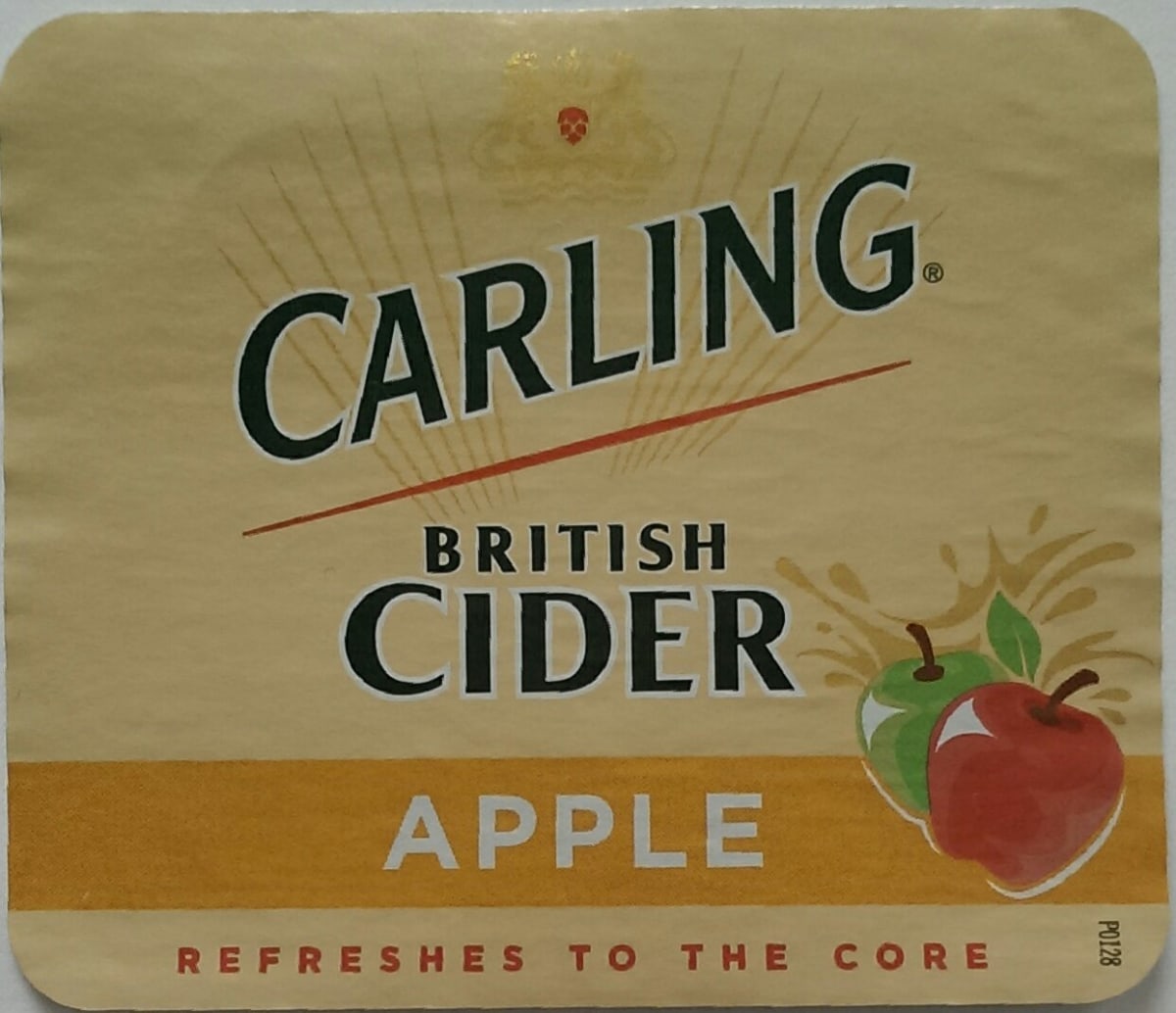 Carling British cider Apple