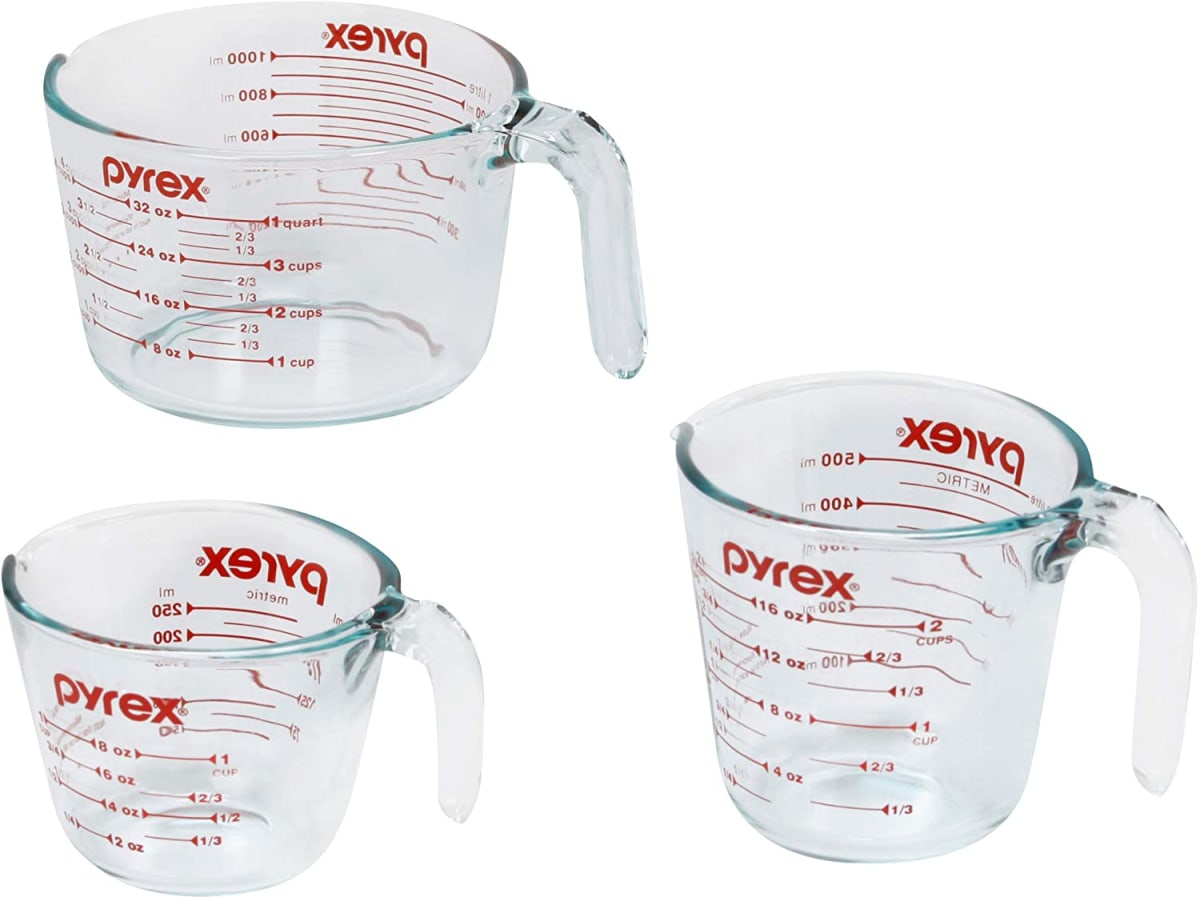 Glass Measuring Cup Set