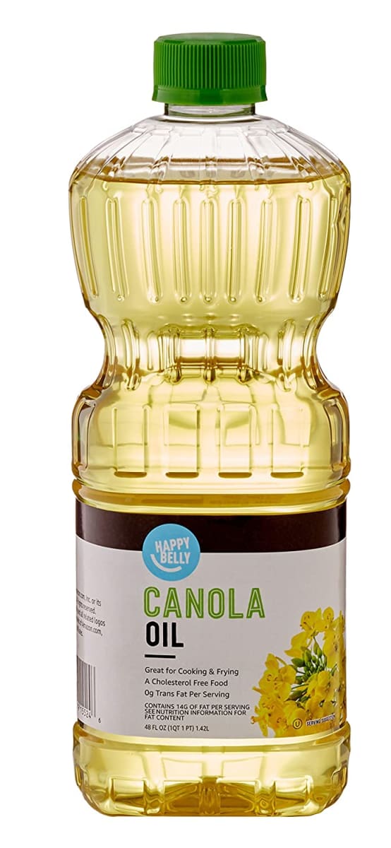 Amazon Brand - Happy Belly Canola Oil