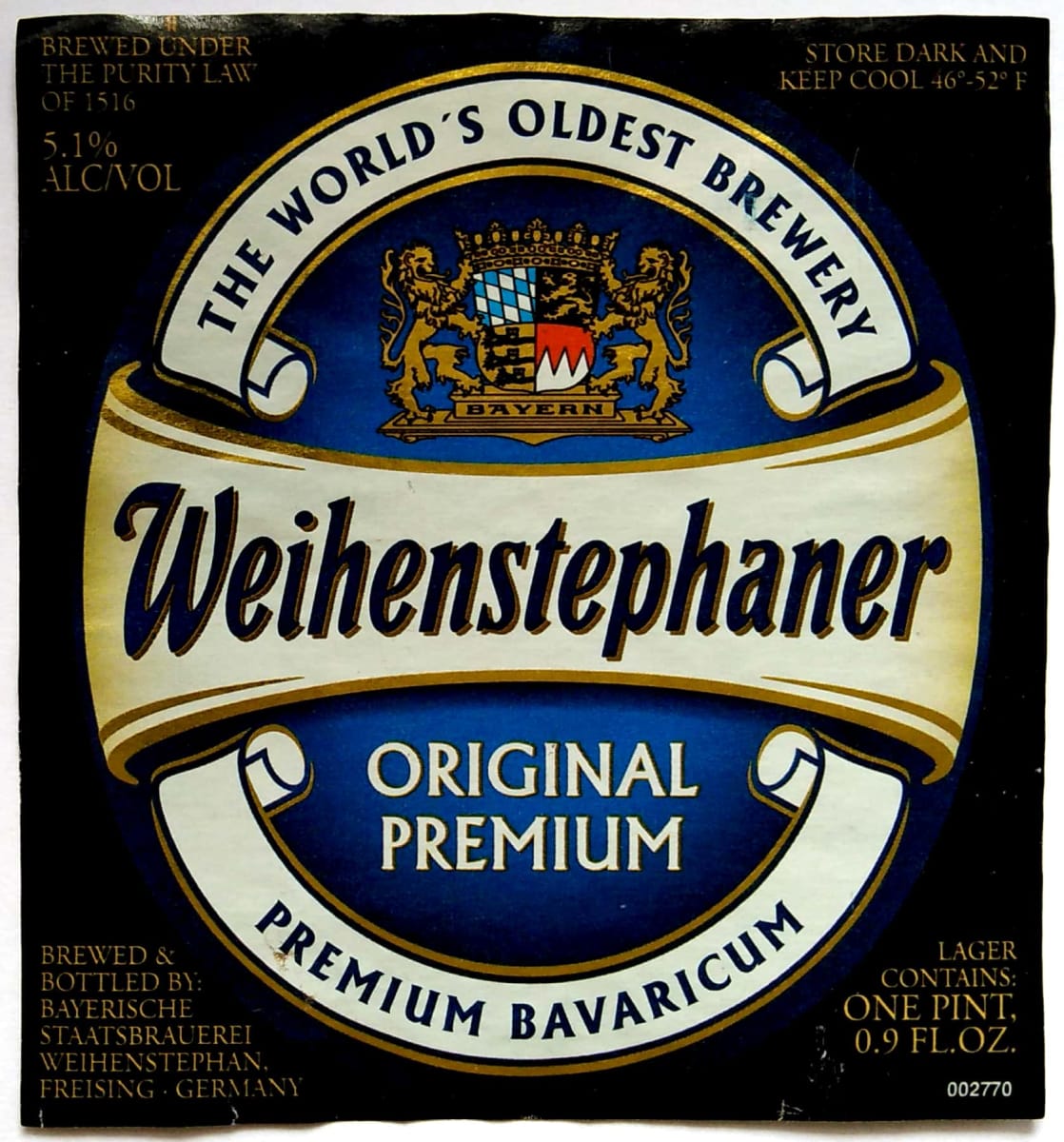 Weihenstephaner Original Premium