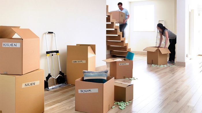 Follow your game plan created and unpack efficiently