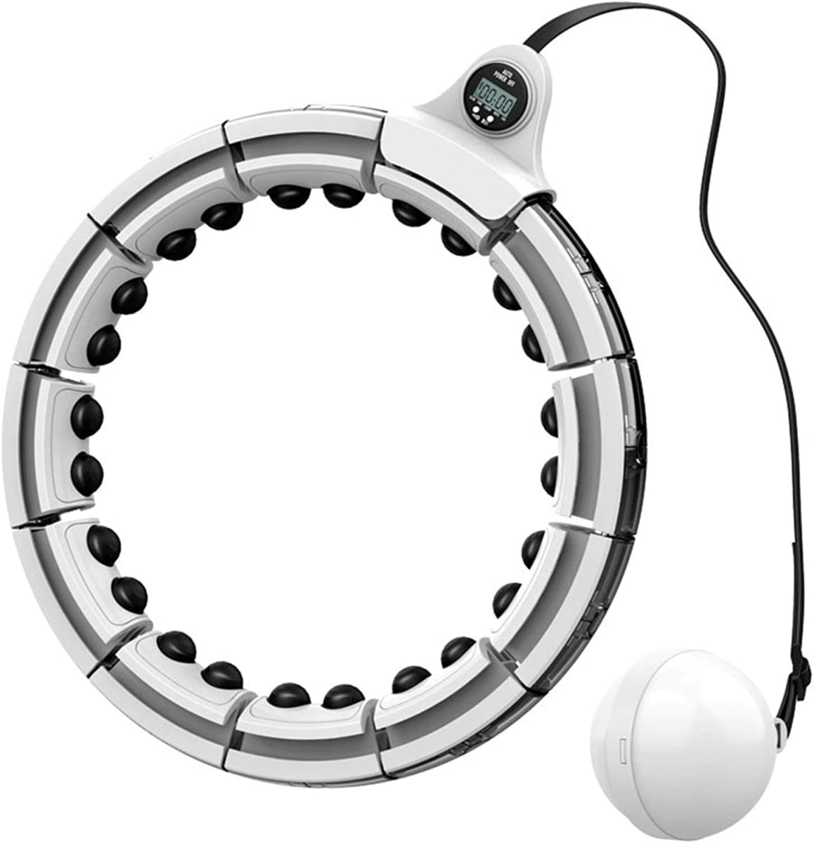 ZDXY Magnetic Therapy Weighted Hula Hoop