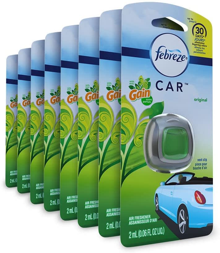Car Air Freshener, Car Vent Clip and Odor Eliminator