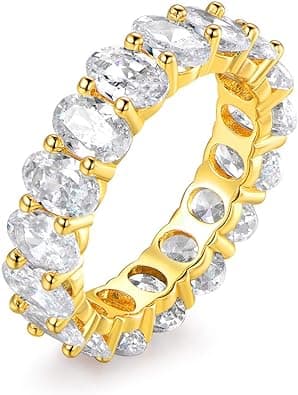Medium Eternity Diamond Ring