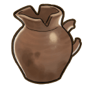 Chipped Pottery Jug