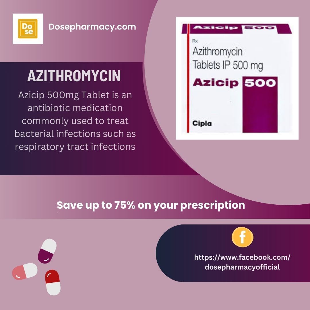 Azicip 500mg Tablet