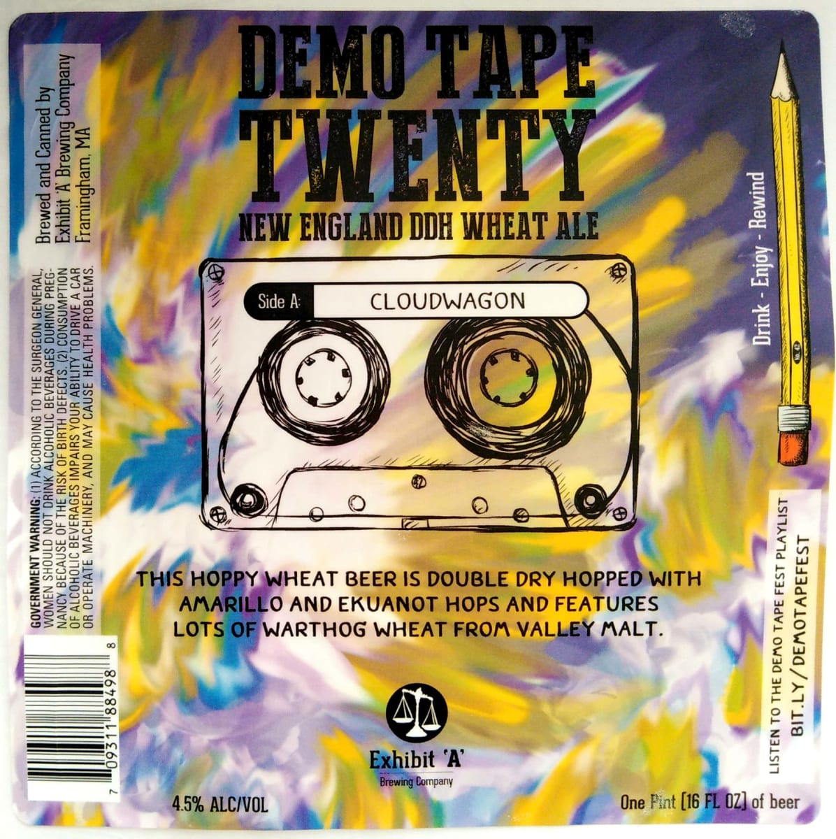Exhibit A Demo tape Twenty