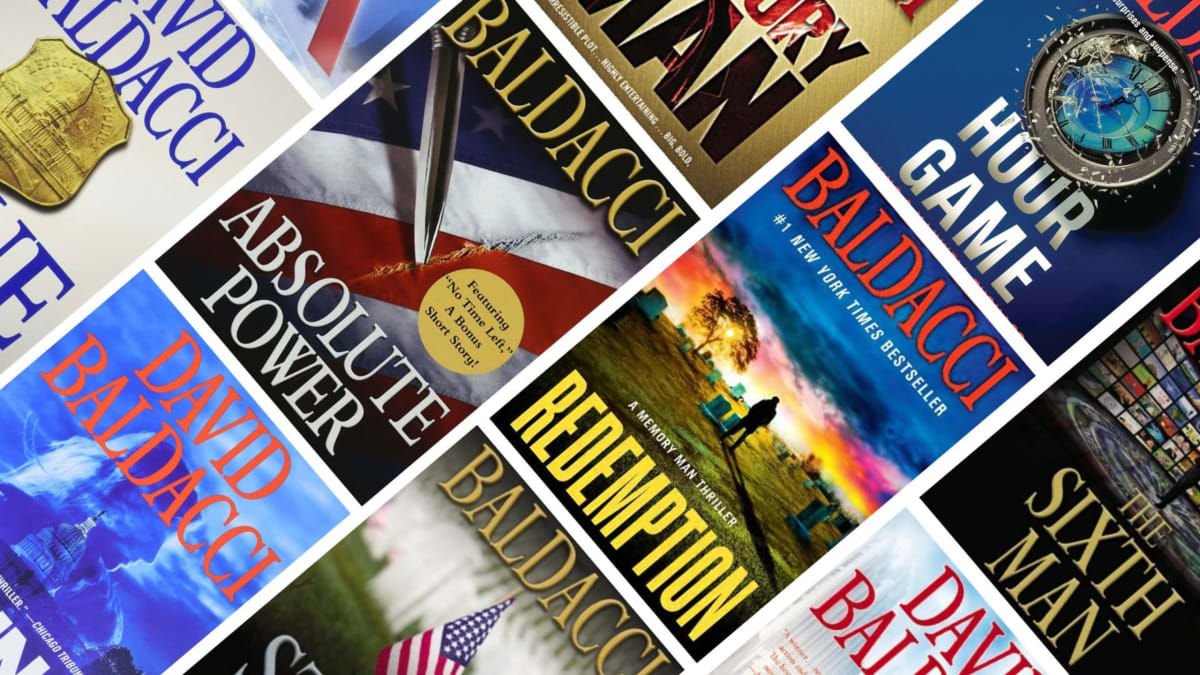 The Complete List of David Baldacci Books in Order