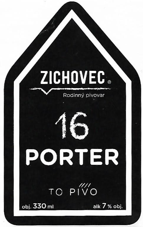 Zichovec 16 Porter 330ml Etk. A