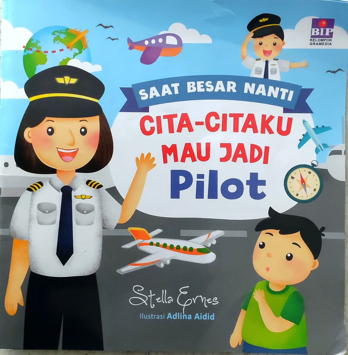 Saat Besar Nanti Cita-Citaku Mau Jadi Pilot