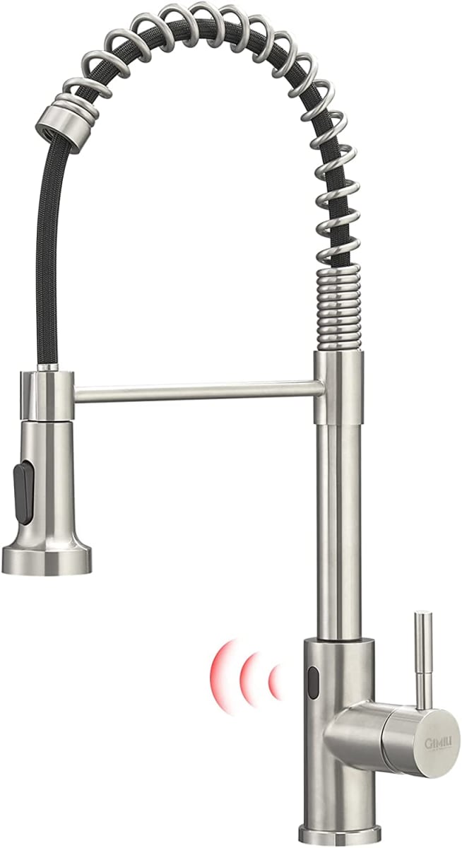 Touchless Kitchen Faucet with Pull Down Sprayer