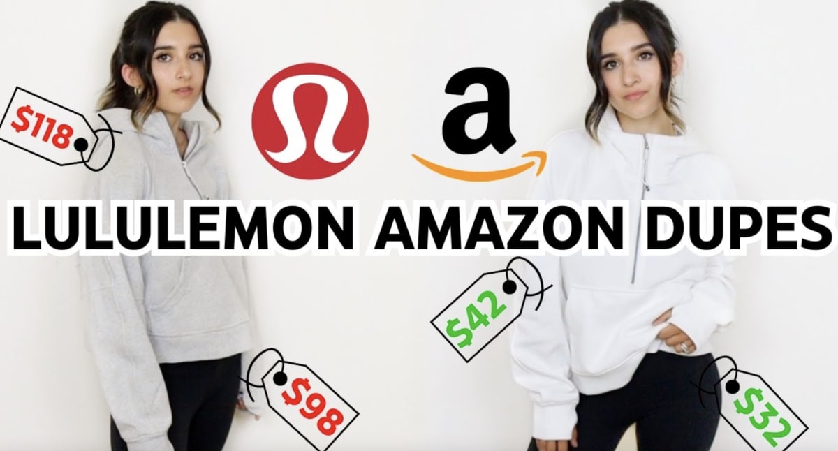 Lululemon VS Amazon - BEST Lululemon Dupes From AMAZON! Scuba Sweatshirt, Align Leggings, Joggers