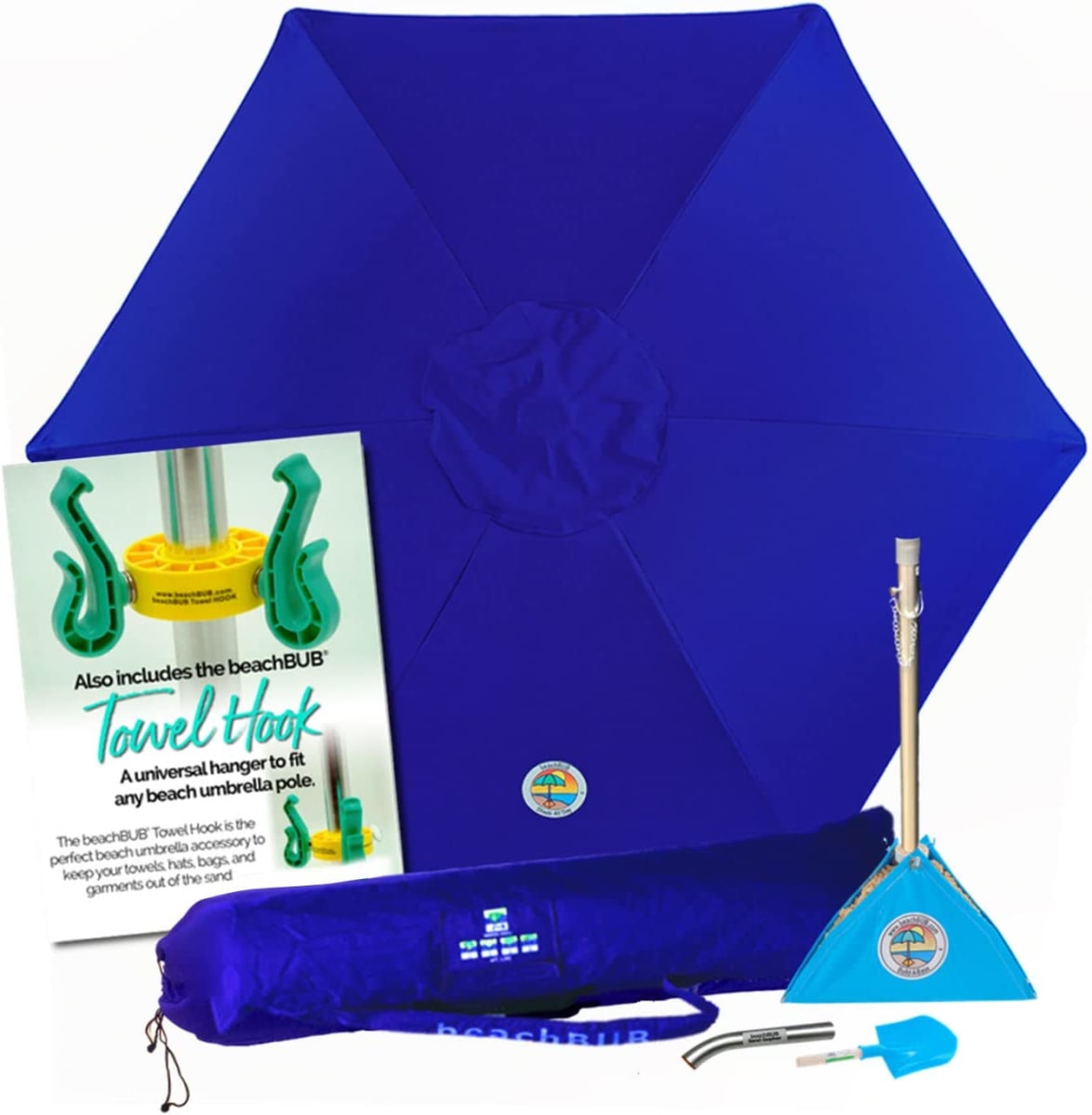 All-In-One Beach Umbrella System