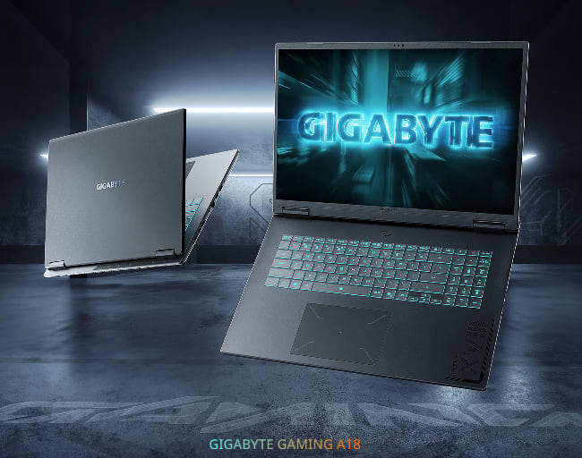 Gigabyte Gaming A18, Ryzen 7-260, RTX 5070, 32 GB DDR5-5600, 1 TB SSD, QHD+ 165 Hz 300 nits 100% sRGB