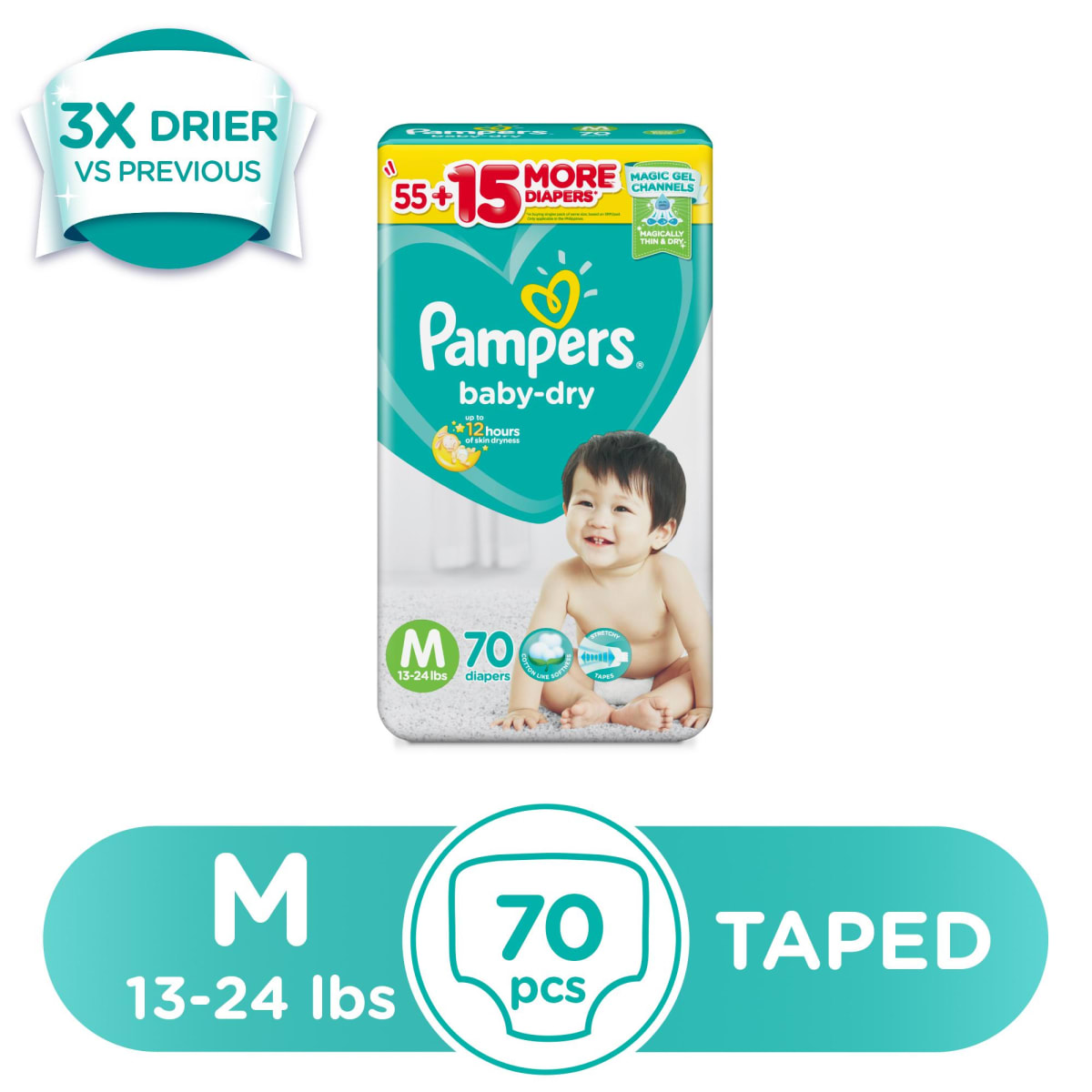 Diapers (box/pack)