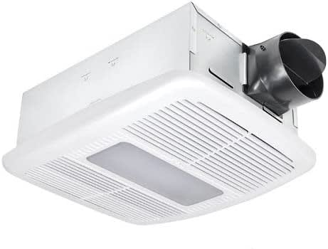 RAD80LED Delta BreezRadiance Series 80 CFM Fan/Dimmable Light with Heater