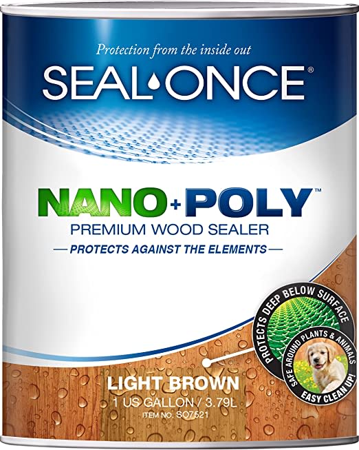 Nano+Poly Ready Mix Penetrating Wood Sealer & Stain