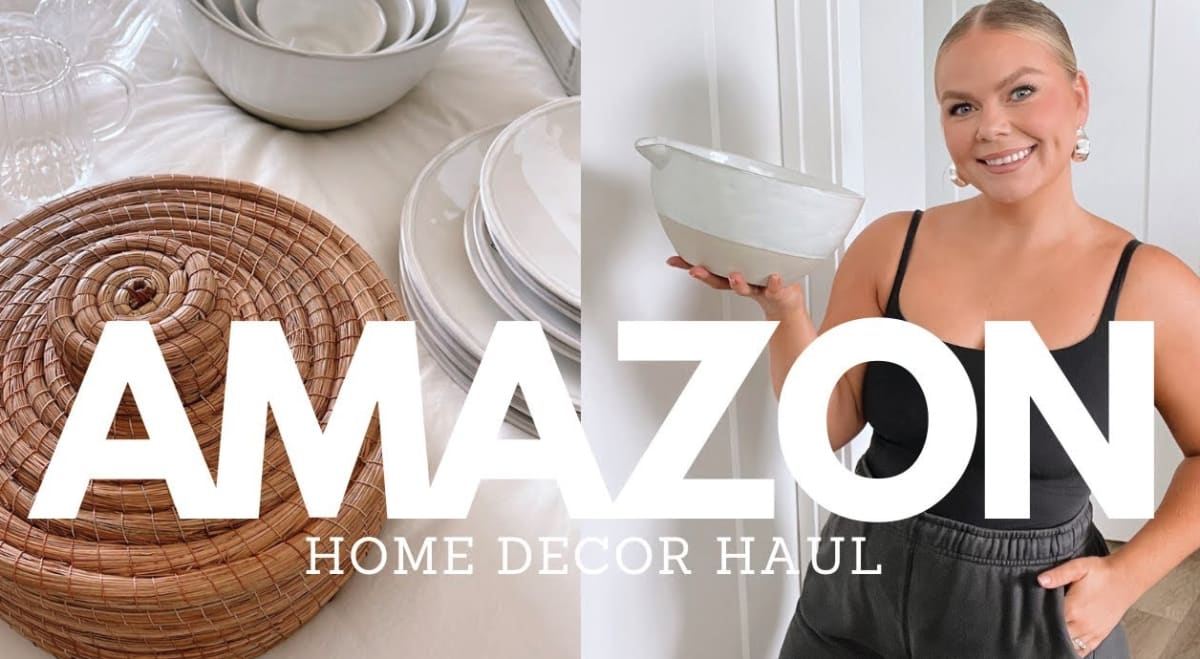 AMAZON HOME DECOR HAUL | AMAZON HOME DECOR | HOUSEHOLD MUST HAVES 2023 | KITCHEN MUST HAVES
