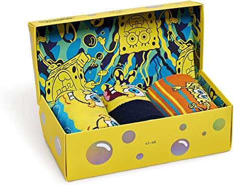 Men's Sponge Bob 3-Pack Giftbox