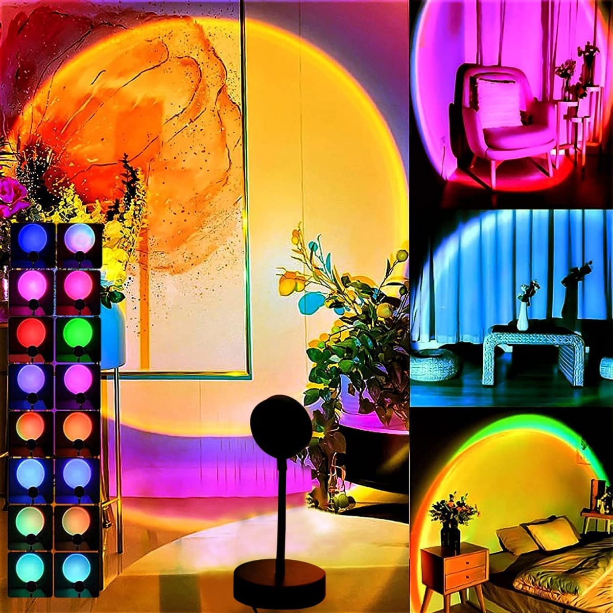 16 Colors Sunset Lamp Projection with Remote