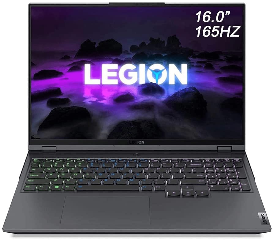 Lenovo Legion 5 Pro, Ryzen 5 5600H, RTX 3050, 8 GB Ram, 256 GB SSD, QHD 165 hz 16:10 500 nits