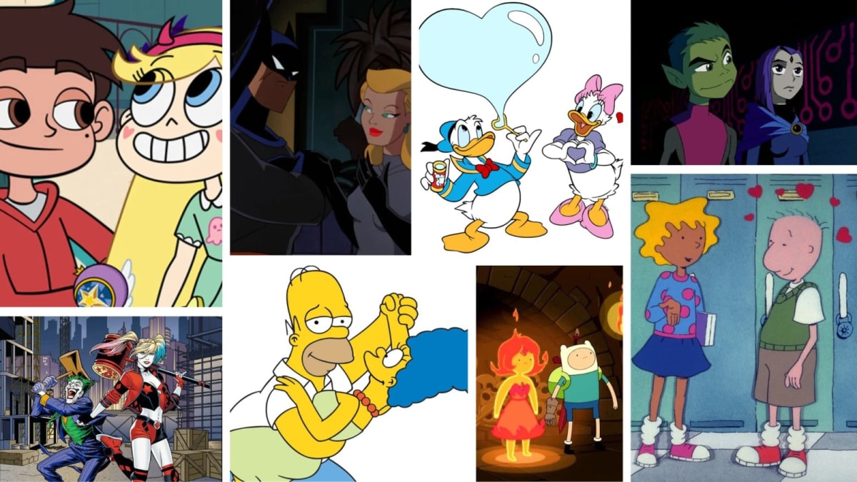 Which of these 50+ Cartoon Couples can you name?
