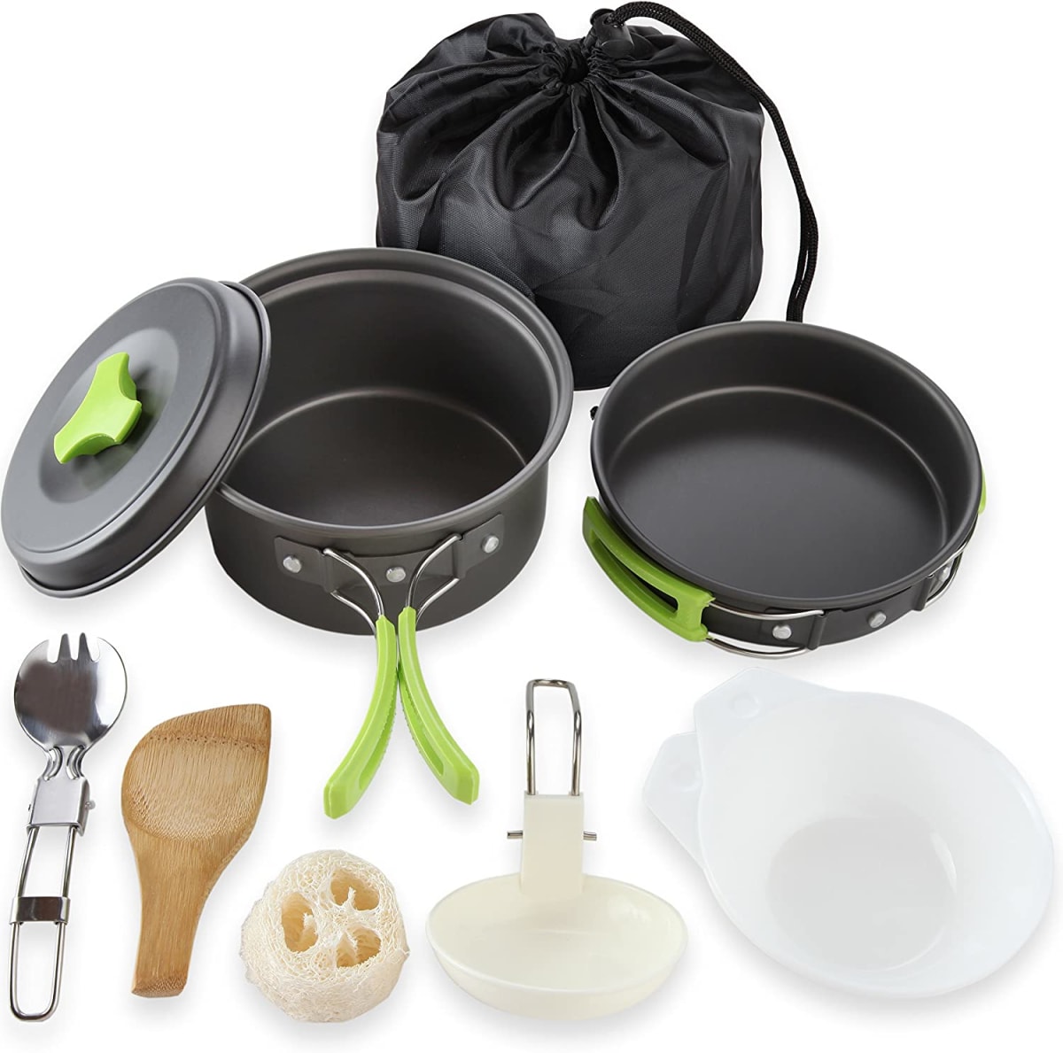 Backpack Camping Pot and Pans Set