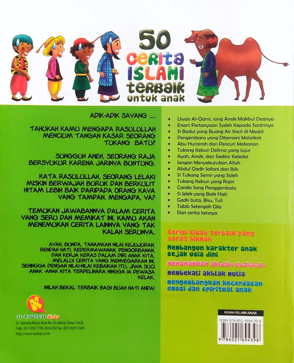 50 Cerita Islami Terbaik Untuk Anak
