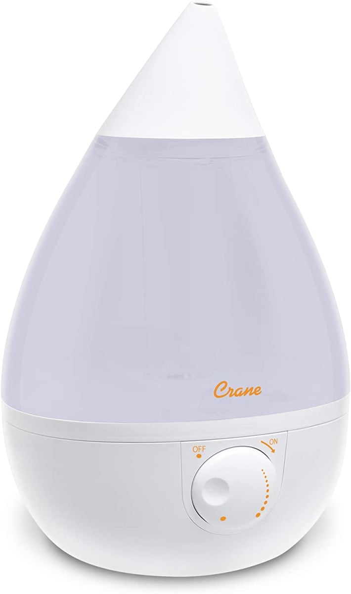 Ultrasonic Cool Mist Humidifier, Filter-Free, 1 Gallon, for Home Bedroom Baby Nursery and Office