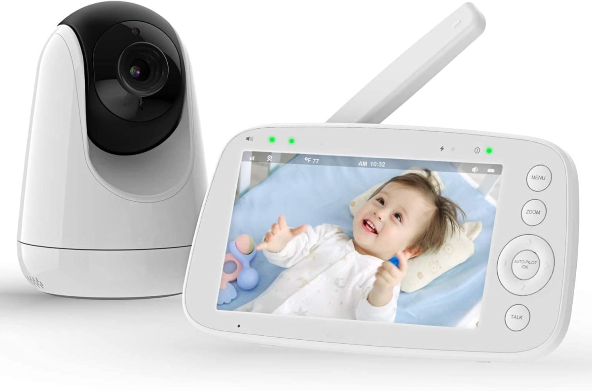 Video Baby Monitor, with Auto-Pilot Camera