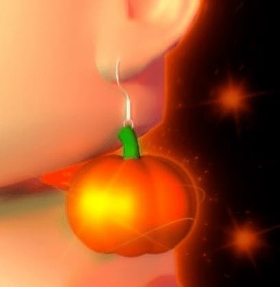 Pumpkin Autumn Earrings