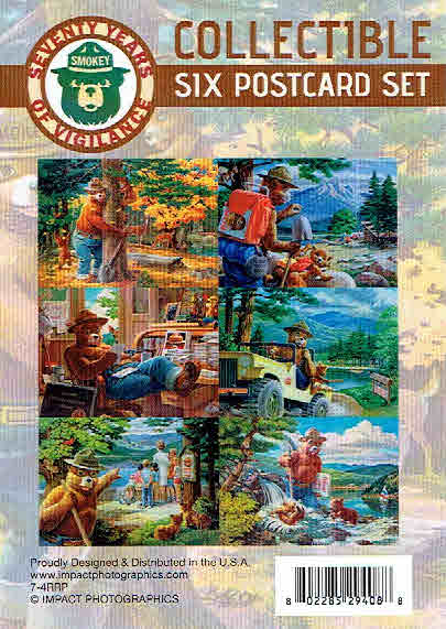 Smokey Bear Postcard Set Cover