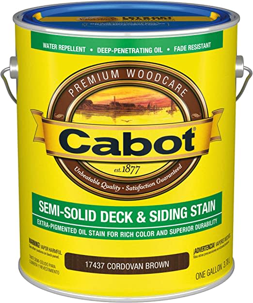 Semi-Solid Deck & Siding Stain