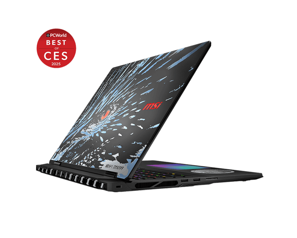 MSI Titan 18 HX AI Dragon Edition, Intel Ultra 9-285HX, RTX 5090, 96 GB DDR5-6400, 2-6 TB SSD, UHD+ 120 Hz Mini-LED