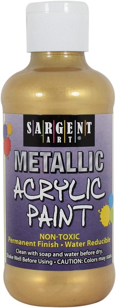 Sargent Art 8 Ounce Liquid Metal Acrylic Paint