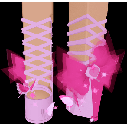 Sky High Ballet Butterfly Heels