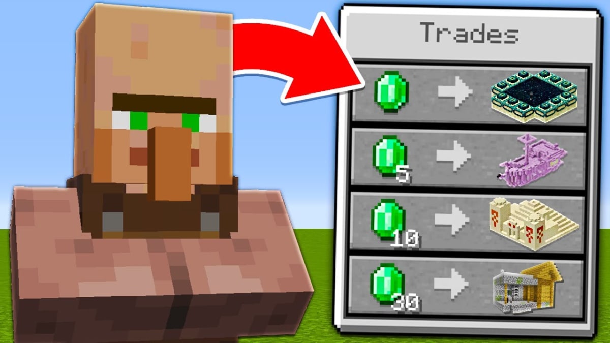 Trade with a Villager