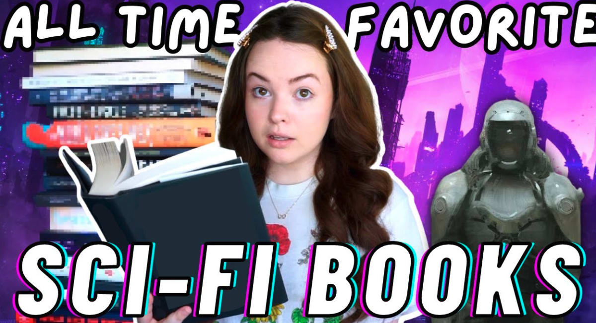 My ALL TIME Favorite Sci-Fi Books 🚀 13 scifi book recommendations