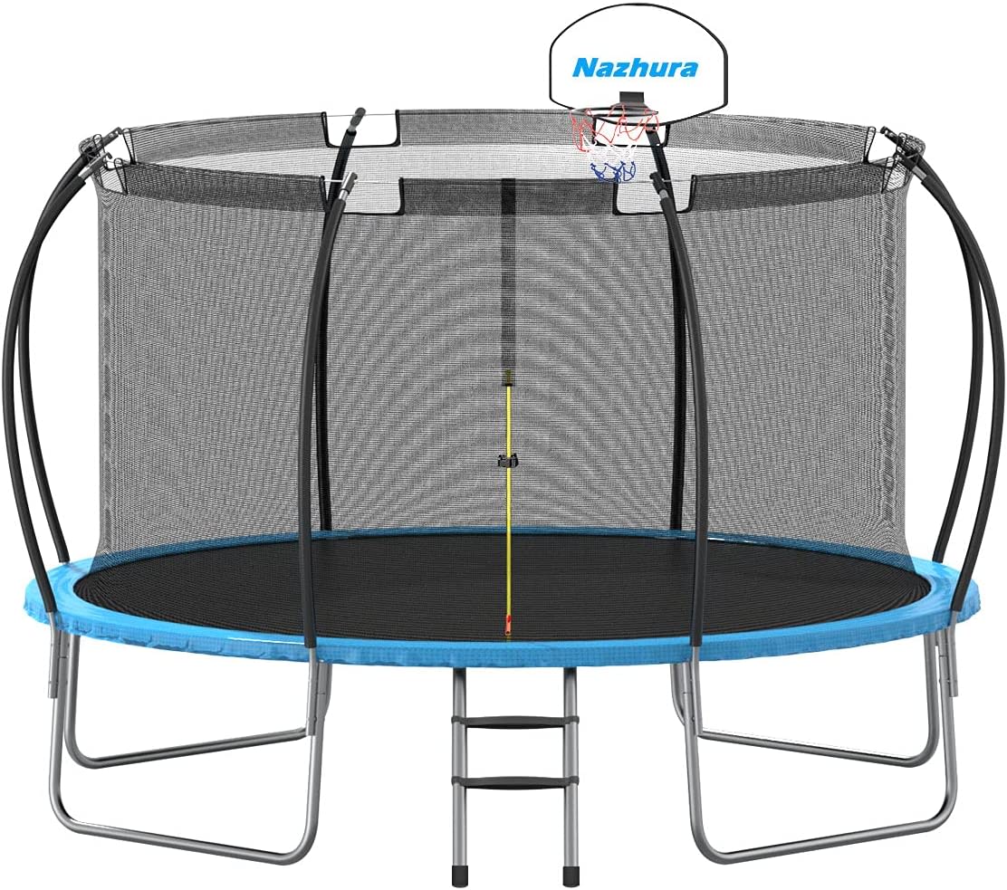Trampoline 12 FT with Basketball Hoop ASTM Approved